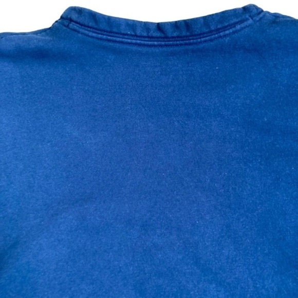 Under Armour Project Rock Sweater Crewneck Sweatshirt Drawstring Crop Navy S - Picture 10 of 15